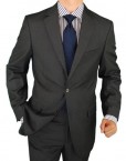 Salvatore-Exte-Mens-2-Button-Charcoal-Gray-Suit-0